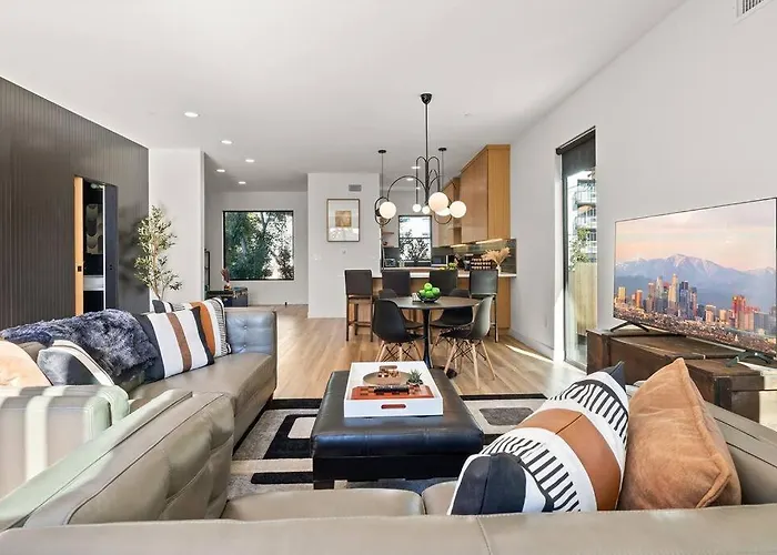 Rooftop 3B 3Ba House Near Dodger Stadium And Dtla